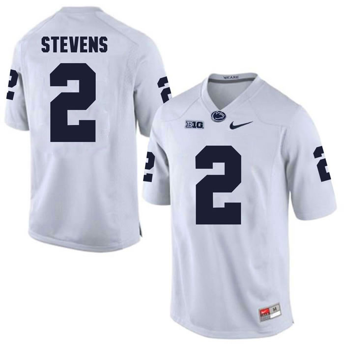 Penn State Nittany Lions #2 Tommy Stevens White College Football Jersey